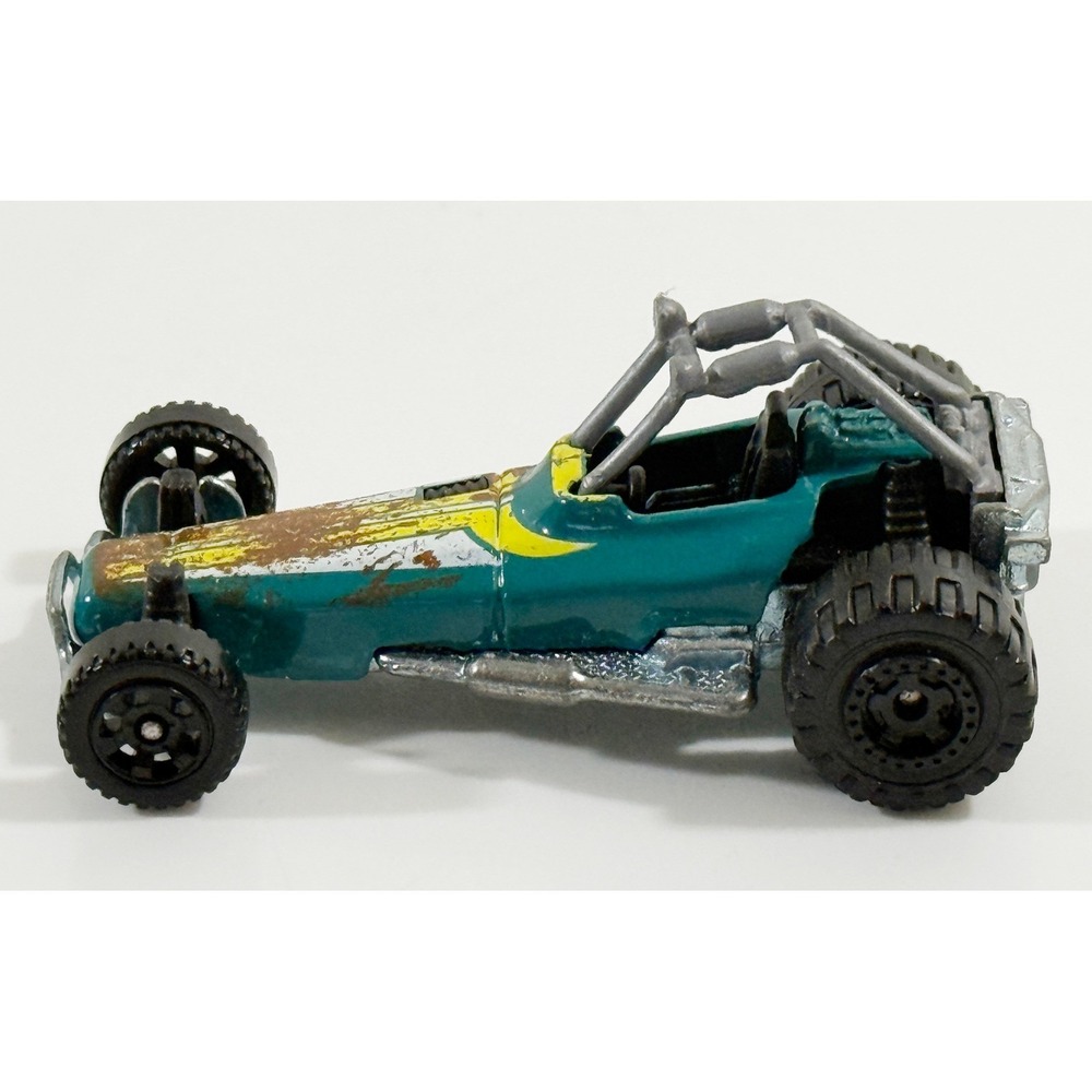 Matchbox Dune Buggy Kids 1:64 Teal Weathered Off-Road Diecast Car MB685 2006